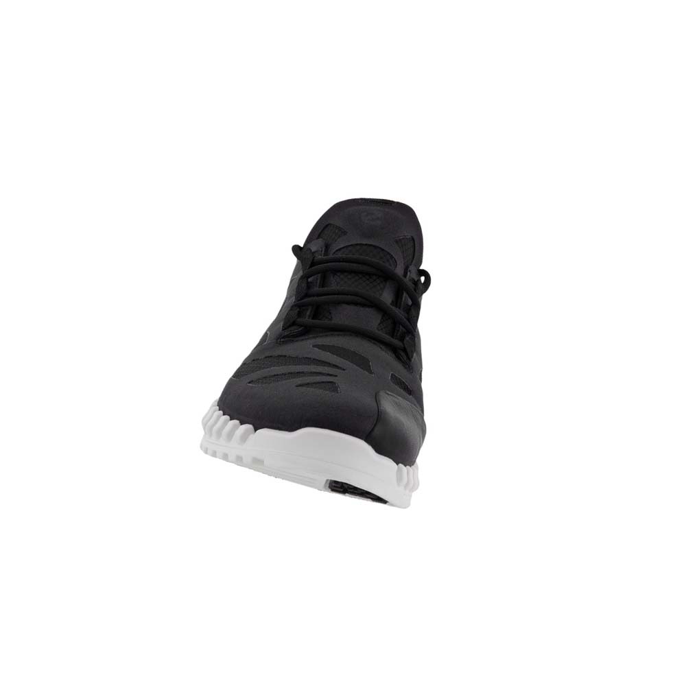 Women's Ecco Zipflex Breathru Hm Sneakers Black | SG 267YXF